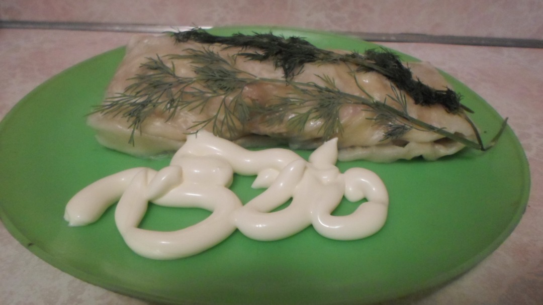 Рулет из лаваша в пароварке