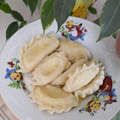 Вареники с творогом🥟