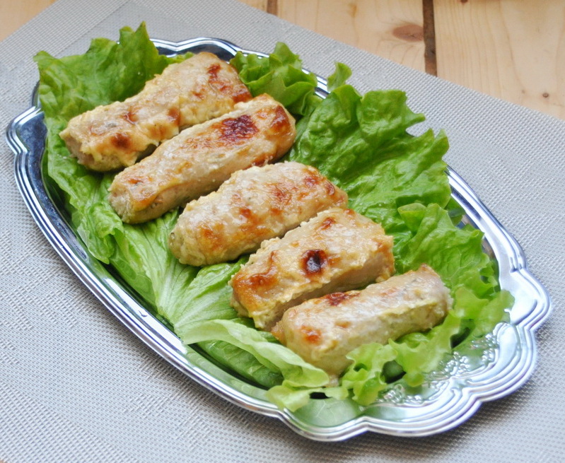 Куриные голени фаршированные кускусом