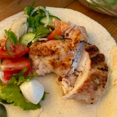 Шашлык из бедра курицы