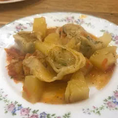 Штрули с мясом птицы