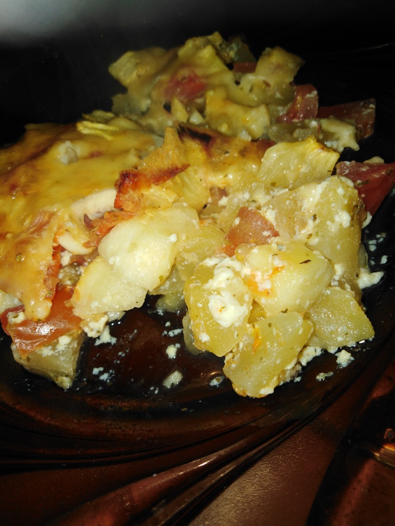 Кабачок под сырной корочкой