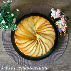 Пирог с грушами 