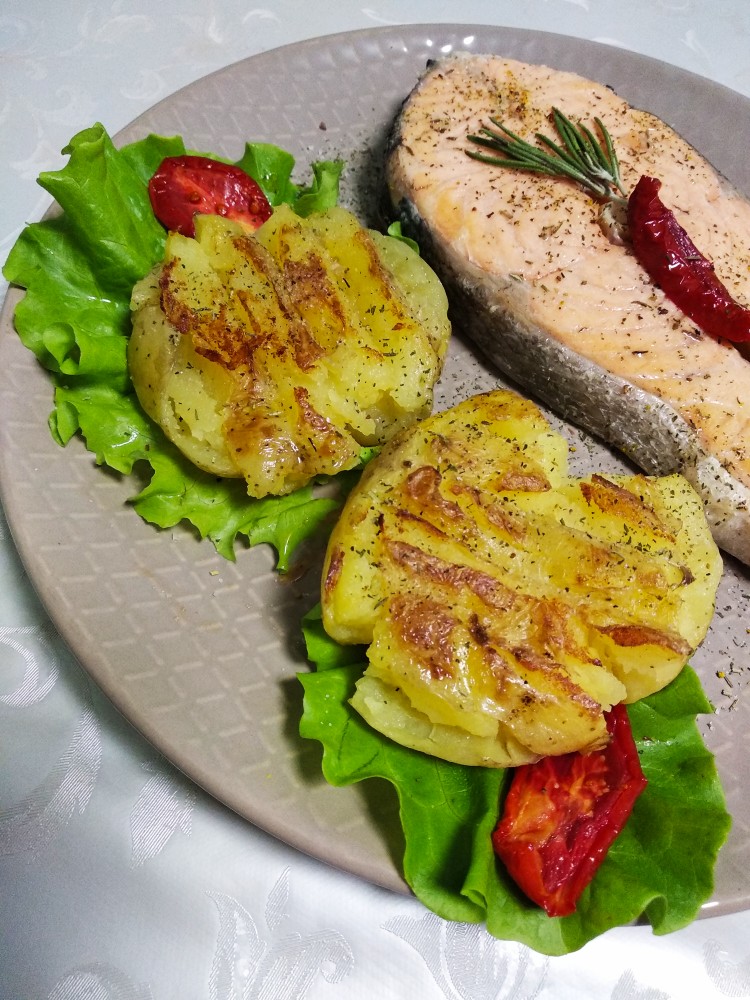 Smashed potato
