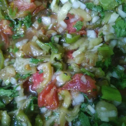 Салат из запеченых овощей