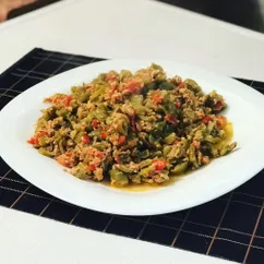 Рагу из стручковой фасоли