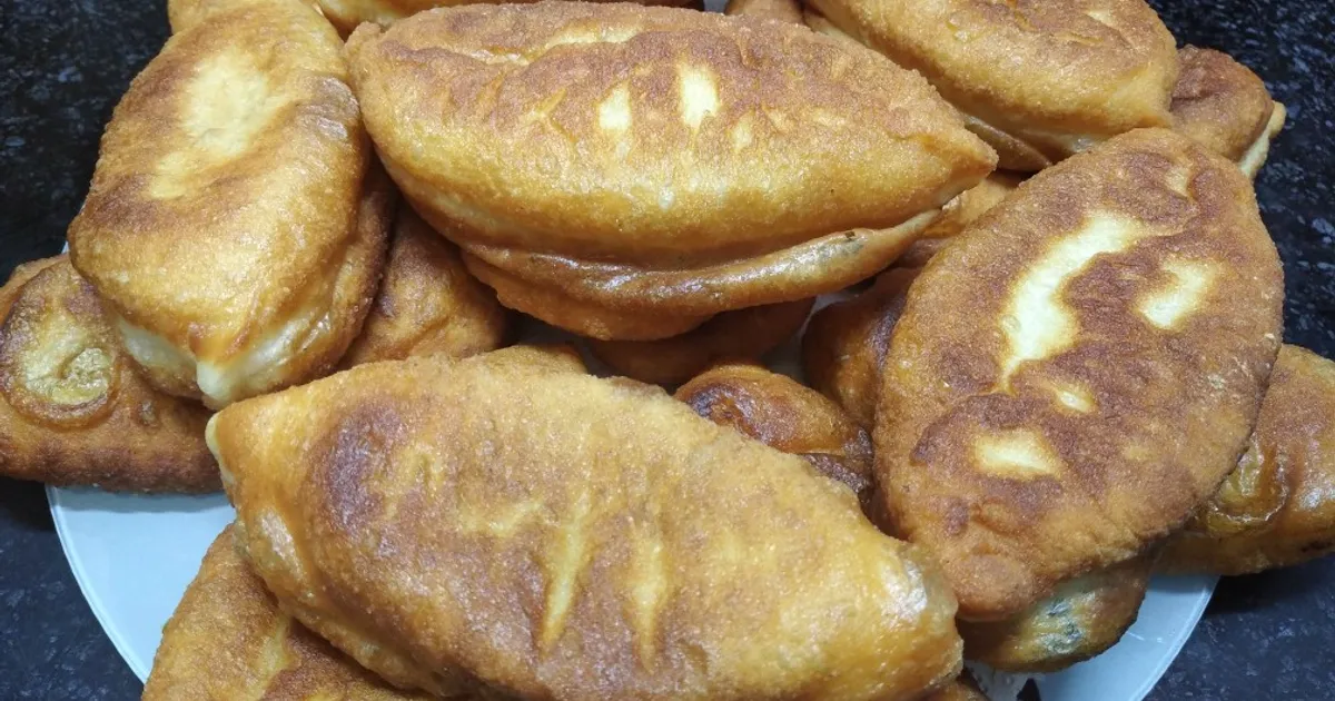 Пирожки жареные (общепитовские), пошаговый рецепт на ккал, фото, ингредиенты - Ирина B&C