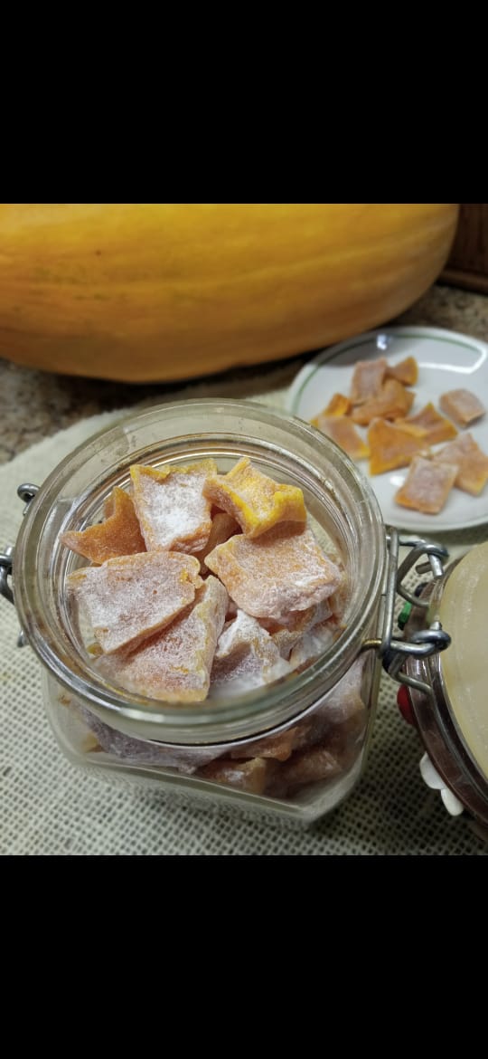 Цукаты из тыквы