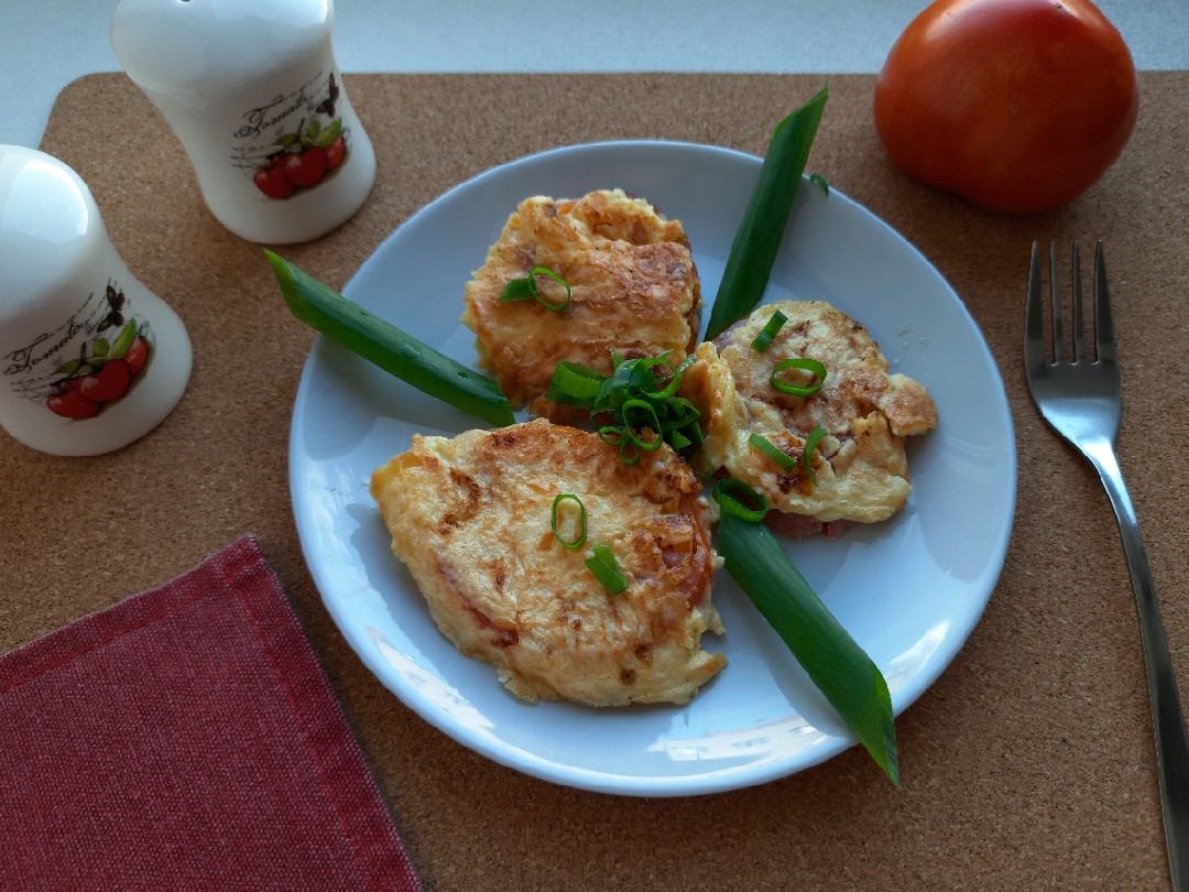 Помидоры в сырном кляре 🧀