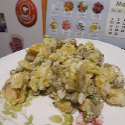 Картофельный салат по-русски