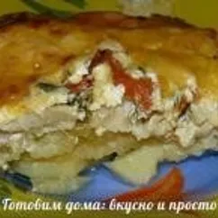 Обалденная вкусная запеканка картофельная с рыбкой