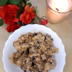 Баклажаны в грибном соусе