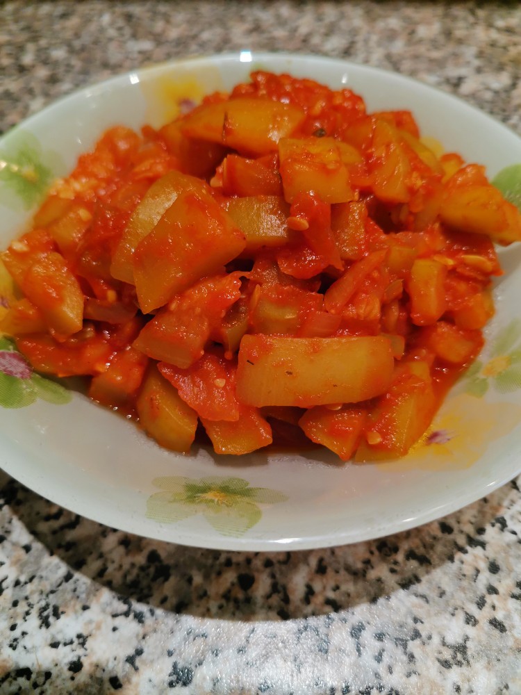 Кабачки тушёные