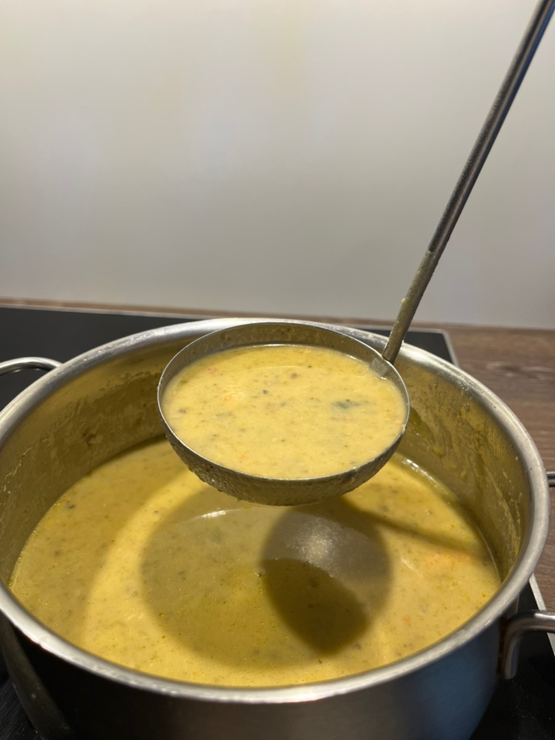 Суп из семги с рисом
