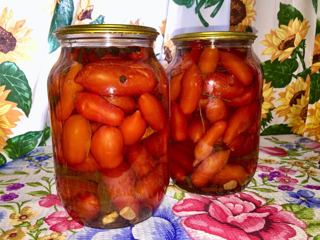 Маринованные черри с корицей