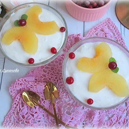 Творожный десерт "Бланманже"