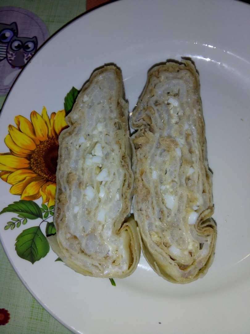 Рулет из лаваша