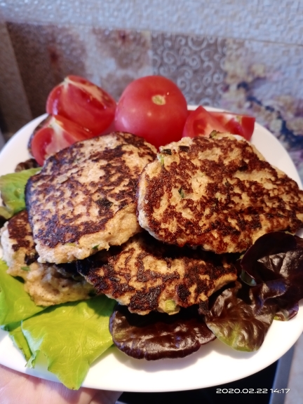 Оладьи из цветной капусты