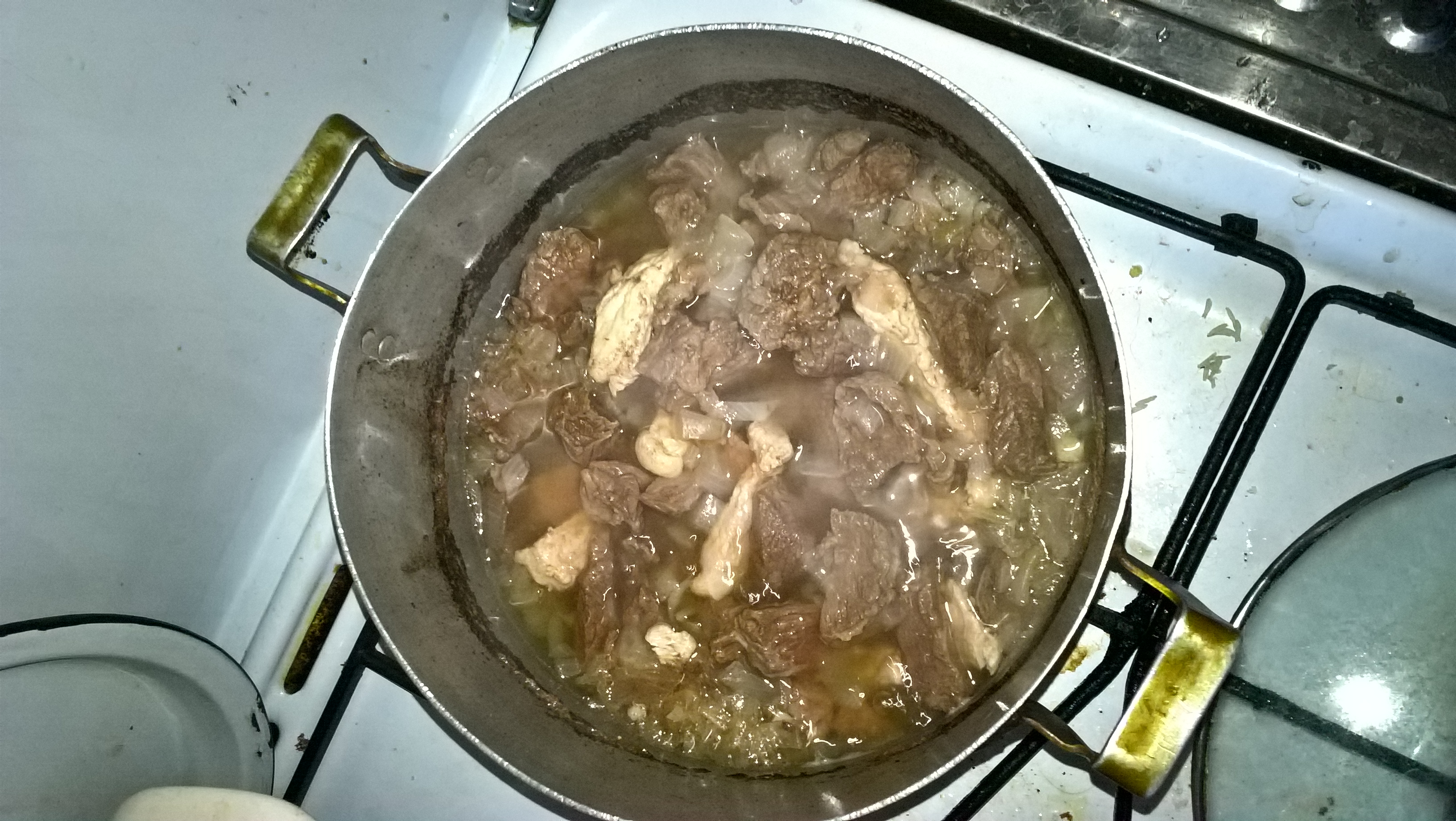 Гуляш с рассолом