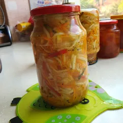 Корейский салат из кабачков 🥗