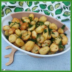 Картофель-мини в казане