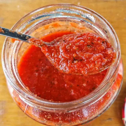 (Заготовки) острый томатный соус на зиму