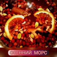 Осенний согревающий морс со специями