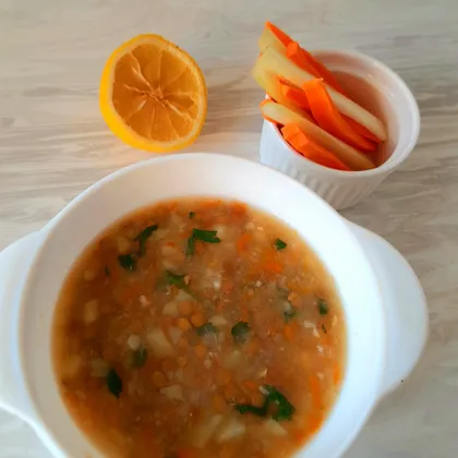 Постный суп из красной чечевицы! 💣
