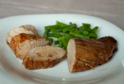 Свинина в соево-имбирном маринаде