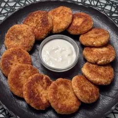 Котлетки из крабовых палочек