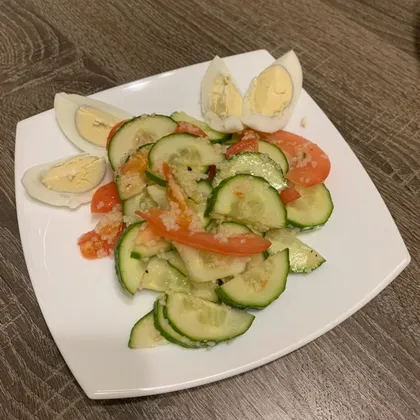 Салат с кускусом