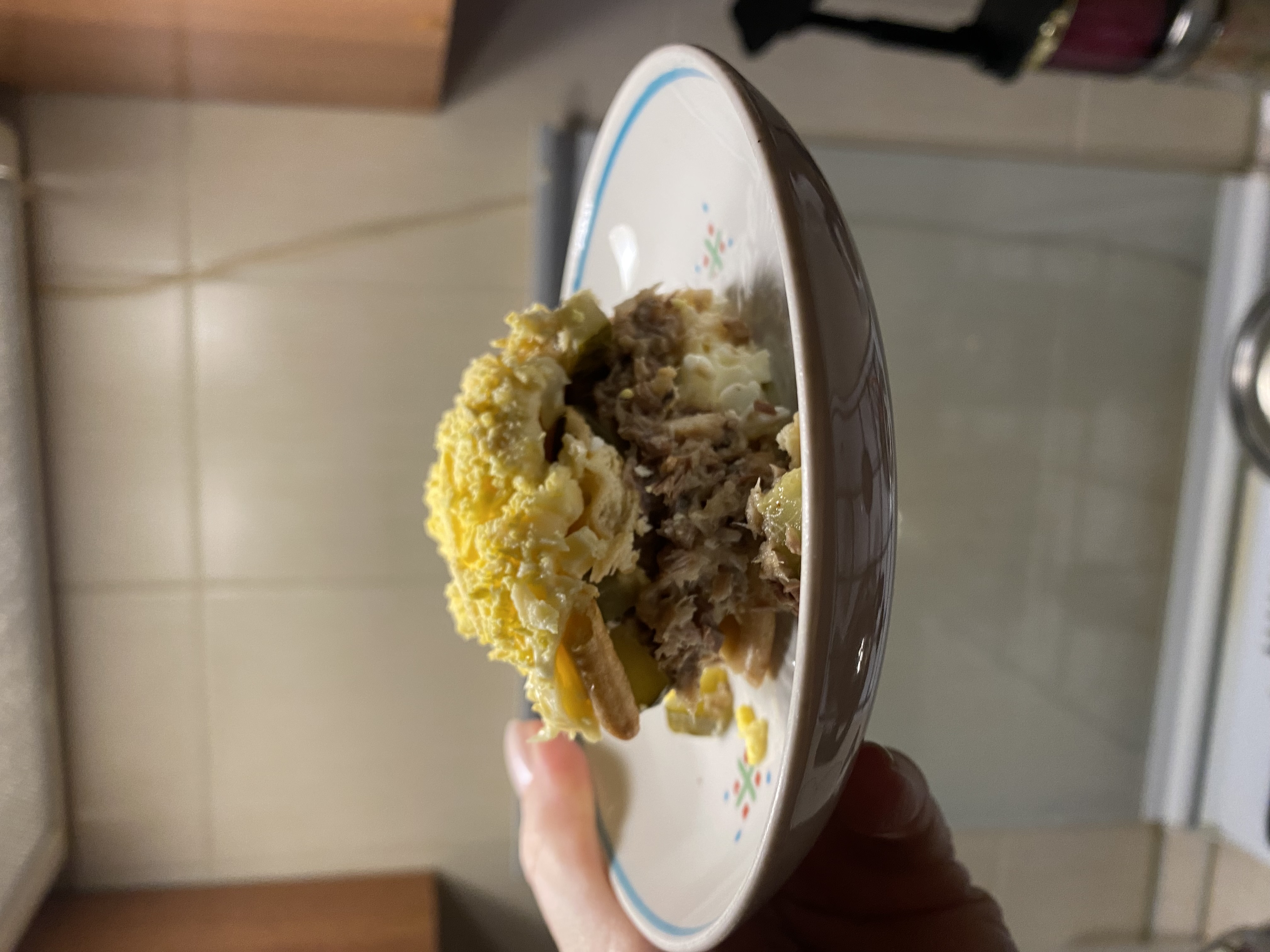 Торт-салат закусочный, рыбный