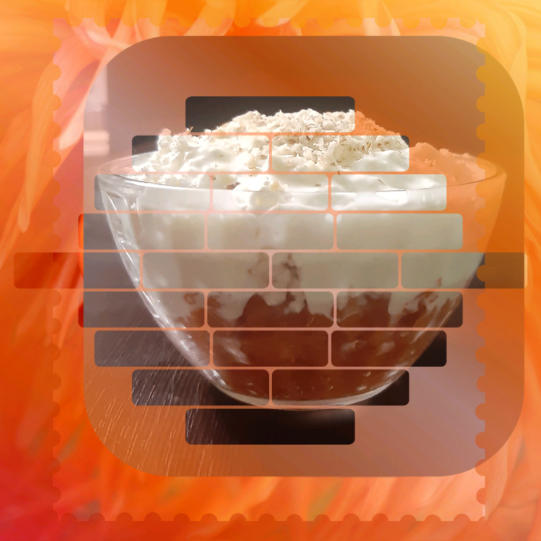 Морковное пюре с творогом и грецким орехом