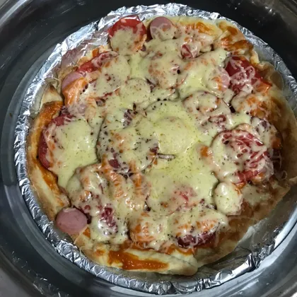 Пицца со слоенным тестом