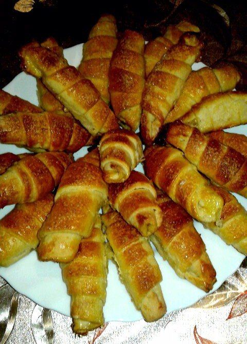 Рогалики с джемом
