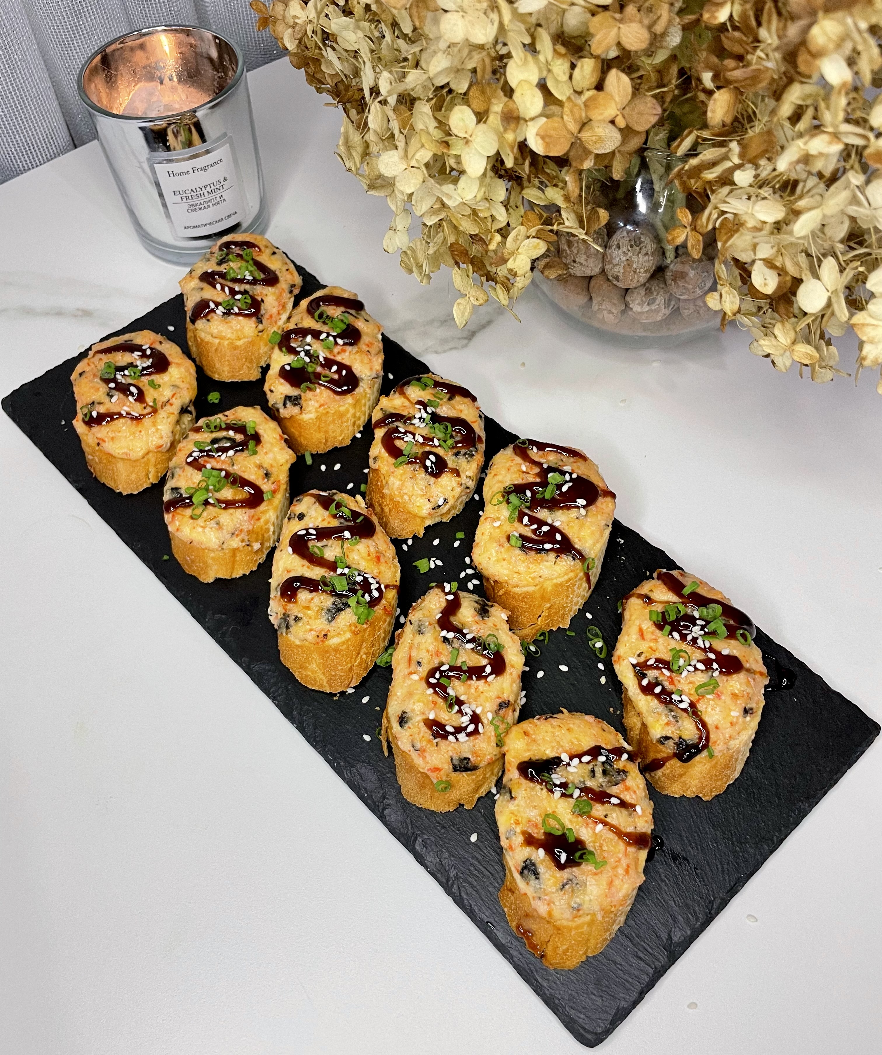 Горячие бутерброды со вкусом запеченных ролл 