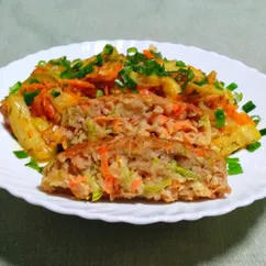 😋 Кабачковые оладьи с мясным фаршем