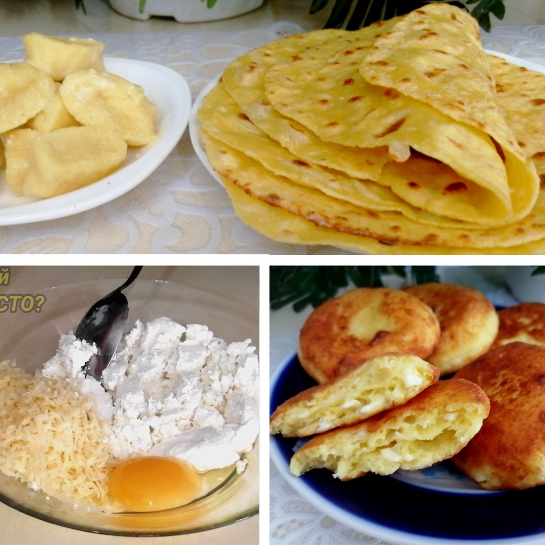 Из одного теста и вареники, и лепёшки, и сырники