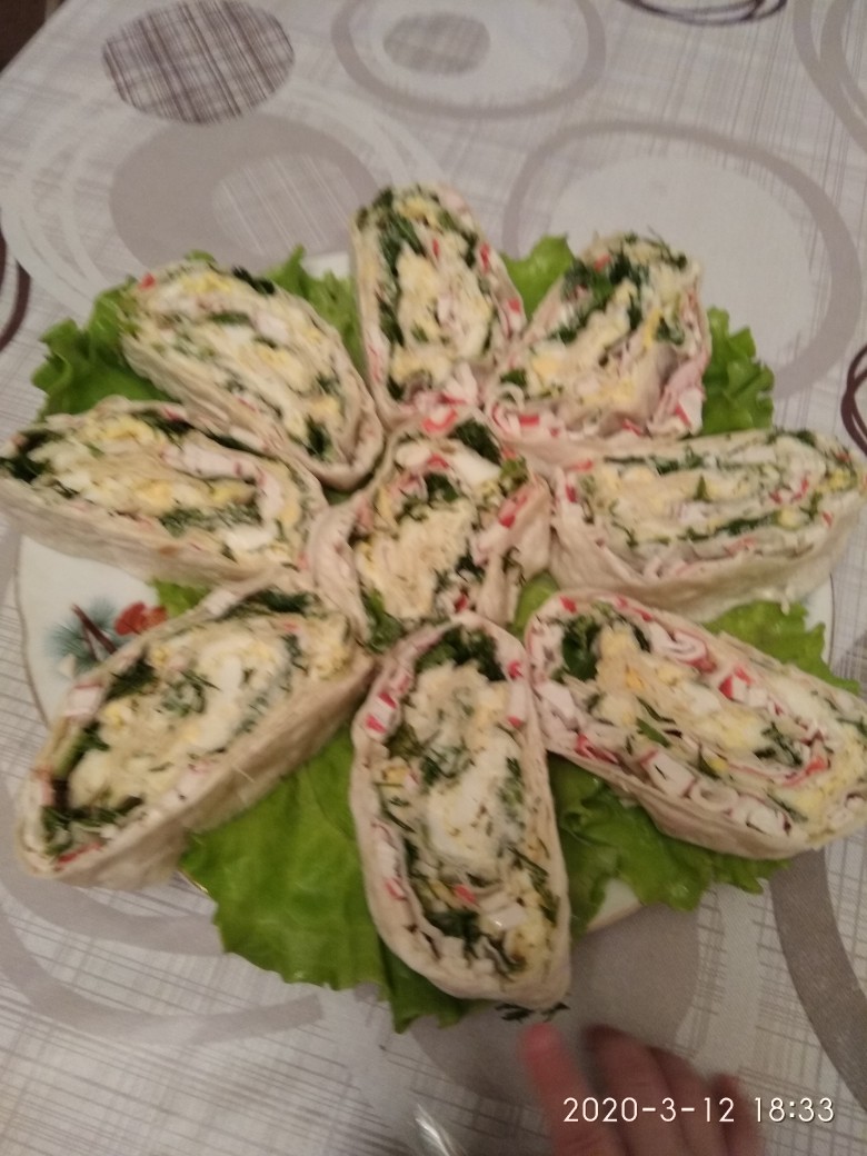 Крабовый рулет