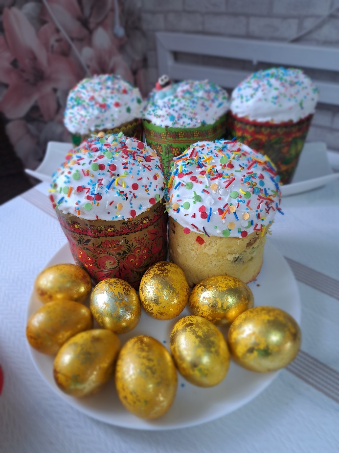  Пасхальный кулич «Нежный и воздушный»  