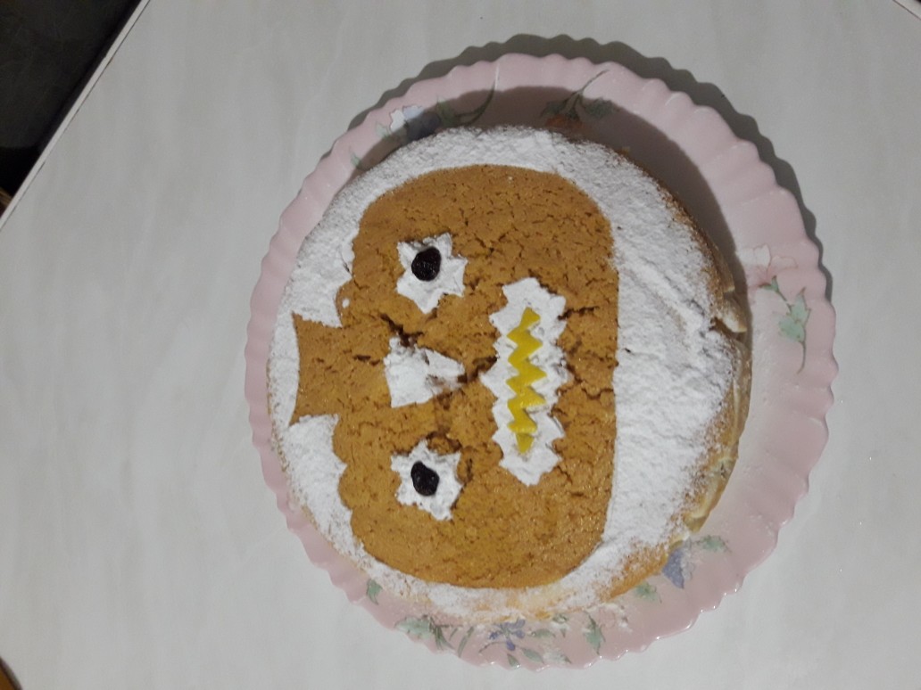 Тематический тыквенный чизкейк