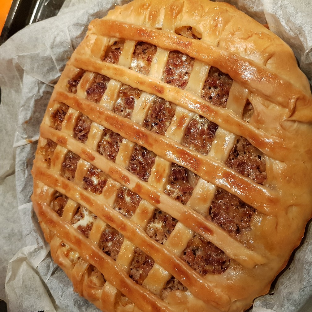 Пирог с капустой из дрожжевого теста — рецепт с фото пошагово + отзывы