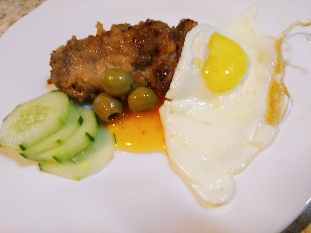 Филе курицы в сухарях💕