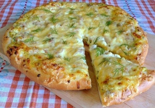 Пицца «по-деревенски»: быстрый и вкусный рецепт