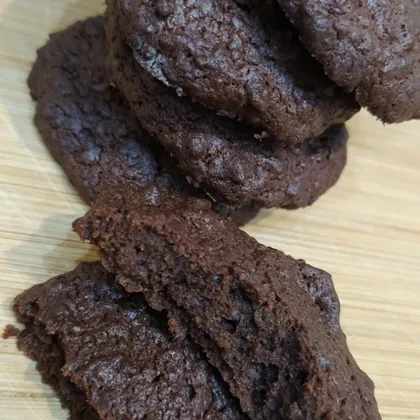 Ржаное шоколадное печенье