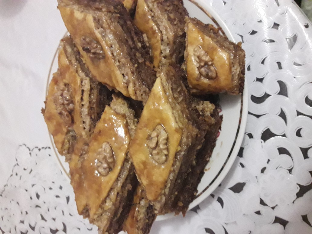 Пахлава с грецкими орехами рецепт – Арабская кухня: Выпечка и десерты. «Еда»