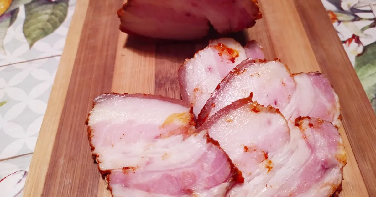 Свиная грудинка с картофелем, запеченная в духовке, рецепт с фото