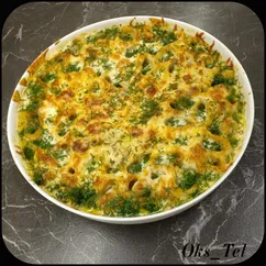 Паккери под сливочно-сырным соусом