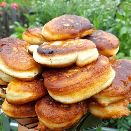 Оладьи на кефире