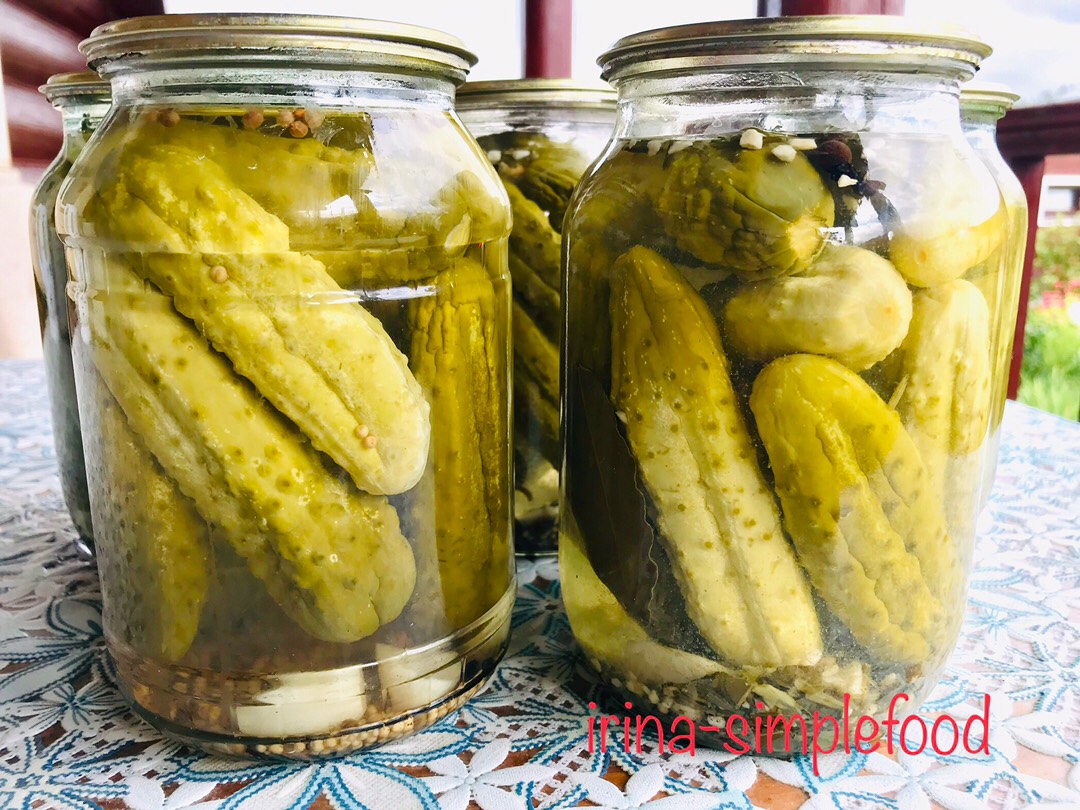 Огурцы консервированные, пряные